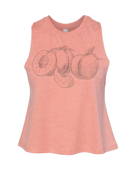 Peach crop top